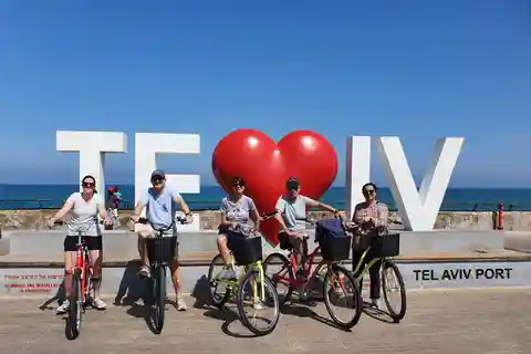 Tel Aviv 3 horas en bicicleta