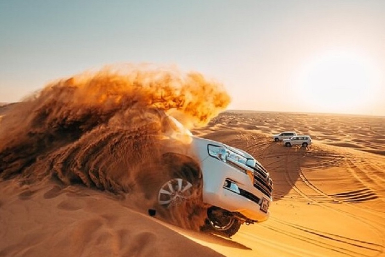 Dubai: Evening Red Dunes Desert Safari with Buffet DinnerGroup Tour with Shared Transfer