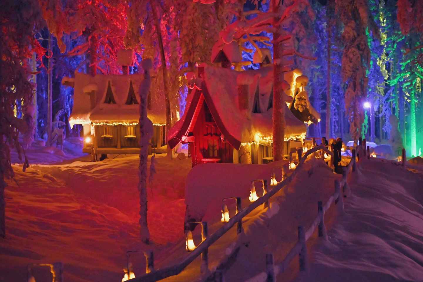 Levi: Arcandia – Arctic Adventure Park, Park Side entry