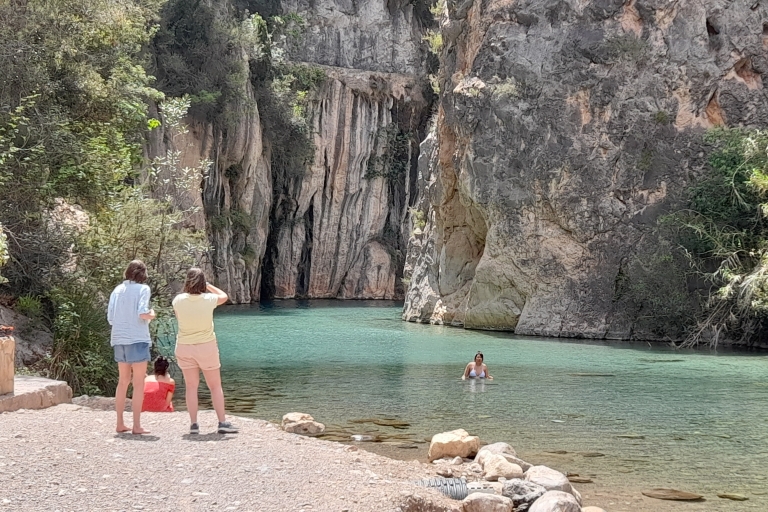 Valence : randonnée privée dans le canyon de Maimona et les sources thermales