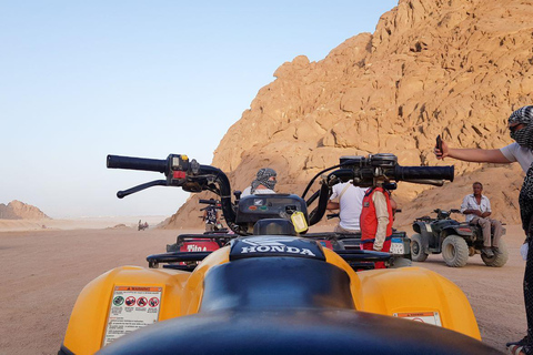 Sharm El-Sheikh: Desert & Waves Adventure / Lunch Option 2 : ( 1 x DBL Parasailing + Banana + Tube )