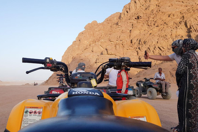 Sharm El-Sheikh: Desert & Waves Adventure / Lunch Option 2 : ( 1 x DBL Parasailing + Banana + Tube )