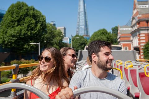 London: Tootbus Must-See hop-on hop-off bustur med krydstogt