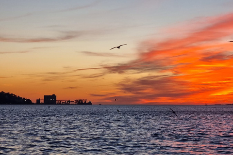 Lisboa: Passeio de Barco com ChampanheCruzeiro compartilhado com champanhe