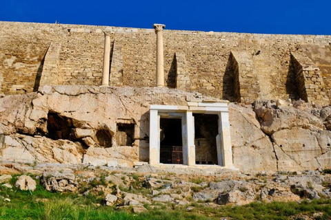 Ladera sur de la Acrópolis: visita autoguiada con audio y modelos 3DAtenas: recorrido autoguiado en 3D por la vertiente sur de la Acrópolis