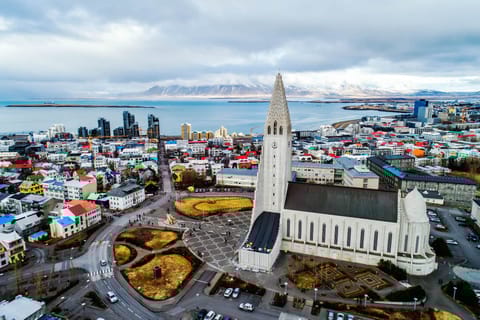 Reykjavik: Helicopter Flight with Landing on Mount Esja