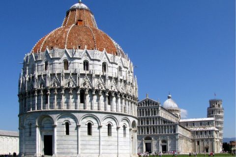 Pisa: Battistero e Duomo Biglietto con Audioguida