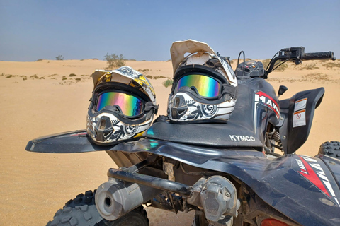 Depuis Agadir : Planche à sable et quad dans les dunes de Timlaline