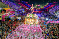 Rio de Janeiro, Carnaval 2024 Billets Secteur 9 Siège assigné - Hizvo