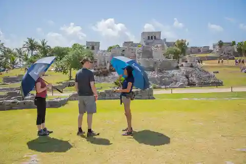 Visite guidée des ruines de Tulum au départ de Cancun et Riviera Maya