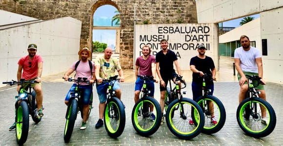 Palma: Geführte Städtetour mit einem Fat-Tire-E-Bike