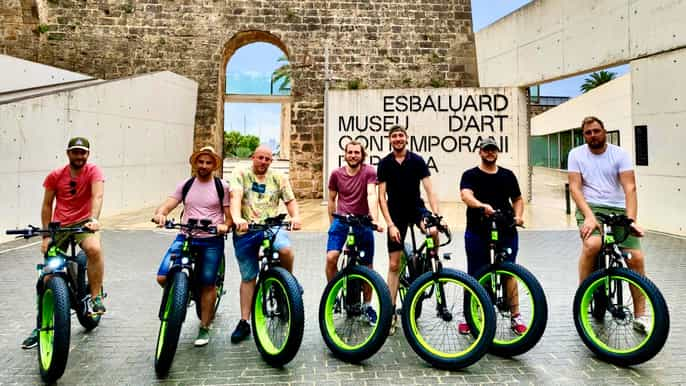 Palma: Guided City Tour with a Fat Tire E-Bike