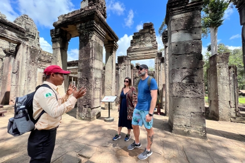 Siem Reap: całodniowa świątynia Angkor Wat z zachodem słońcaCałodniowe doświadczenie w małej grupie Angkor z zachodem słońca?