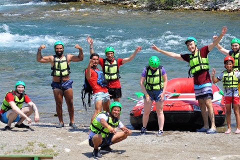 Lado/Alanya: rafting en aguas bravas del cañón Koprulu con almuerzoTour con Punto de Encuentro
