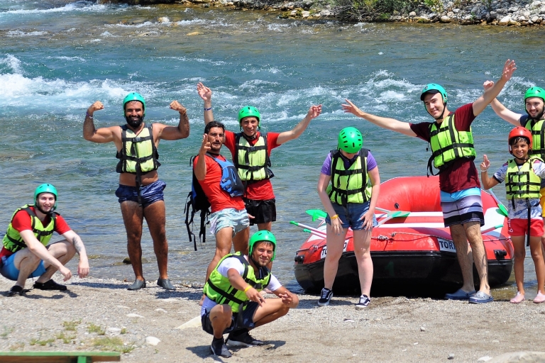 Lado/Alanya: rafting en aguas bravas del cañón Koprulu con almuerzoTraslado desde Alanya, Turkler, Mahmutlar