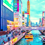 Osaka: tour a piedi privato o di gruppo tra attrazioni e segreti