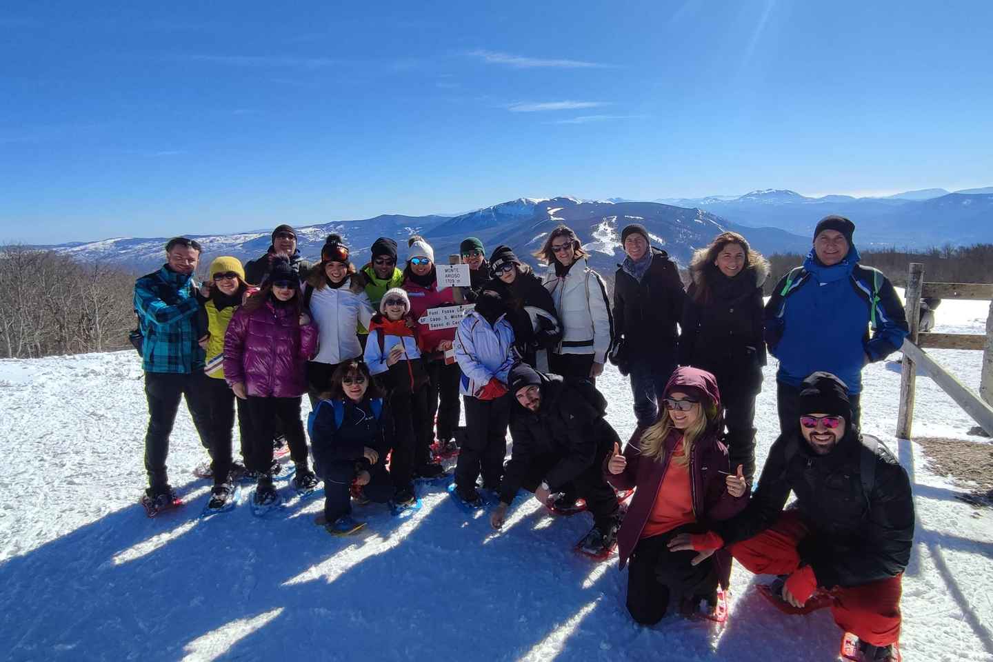 Potenza: tour a piedi guidato in montagna con ciaspole