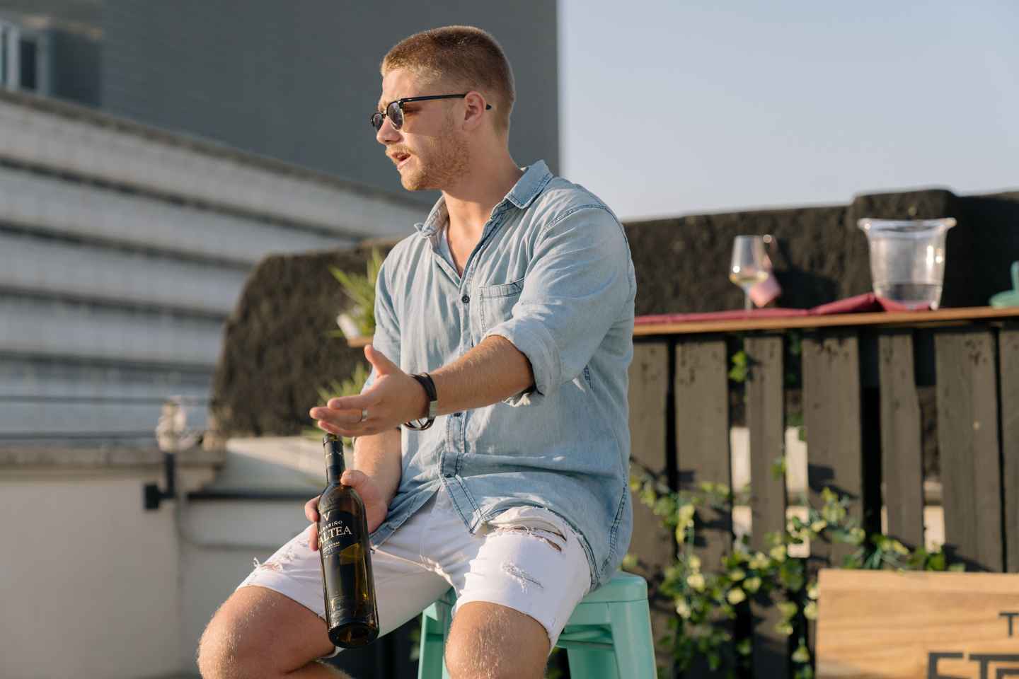 Barcelona: Fun & Unpretentious Rooftop Wine Tasting