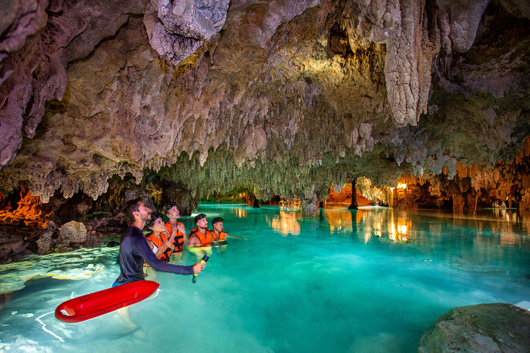 Wycieczka z przewodnikiem po Tulum, Cenote, snorkeling w lagunie i lunch