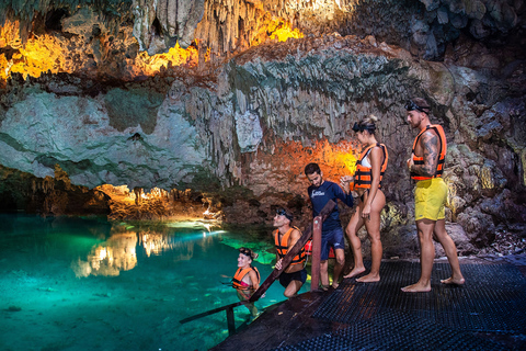 Wycieczka z przewodnikiem po Tulum, Cenote, snorkeling w lagunie i lunch