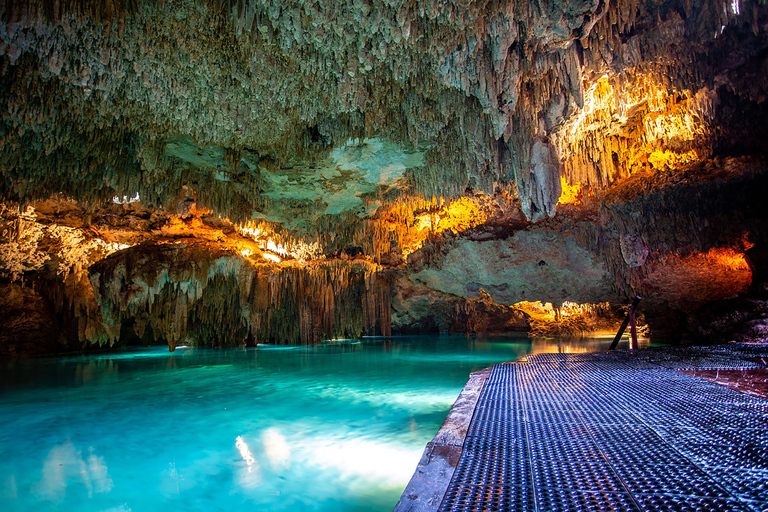 Tour guidato di Tulum, cenote, snorkeling nella laguna e pranzo