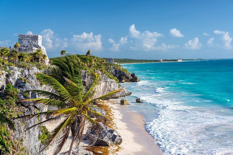 Tour guidato di Tulum, cenote, snorkeling nella laguna e pranzo