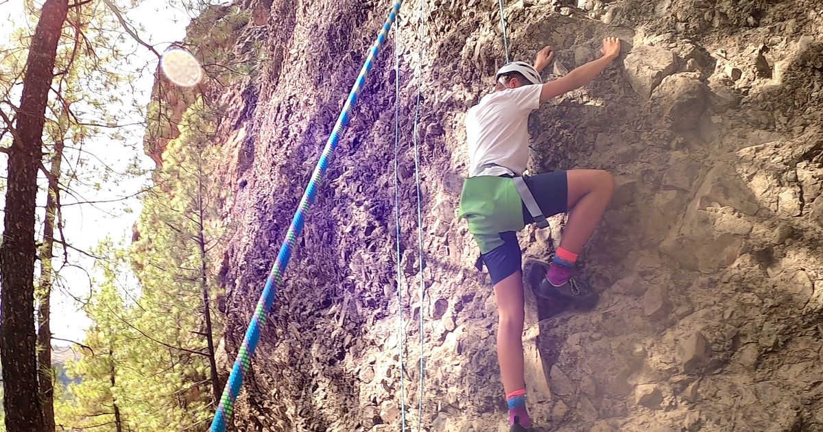 Roque Nublo Area Beginners Rock Climbing Lesson GetYourGuide