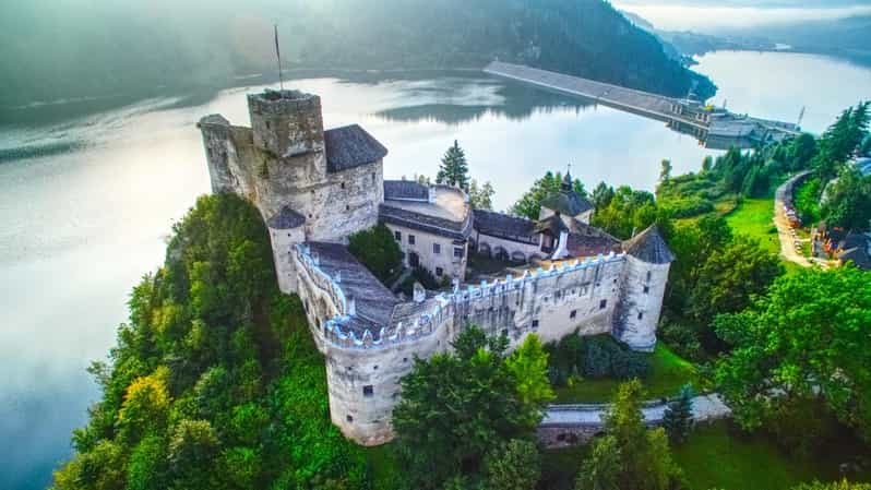 Krakow: Castillo de Niedzica y viaje de día de baños térmicos