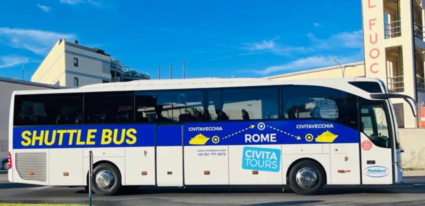Civitavecchia: Transfer vom Kreuzfahrthafen zum Bahnhof Rom Termini