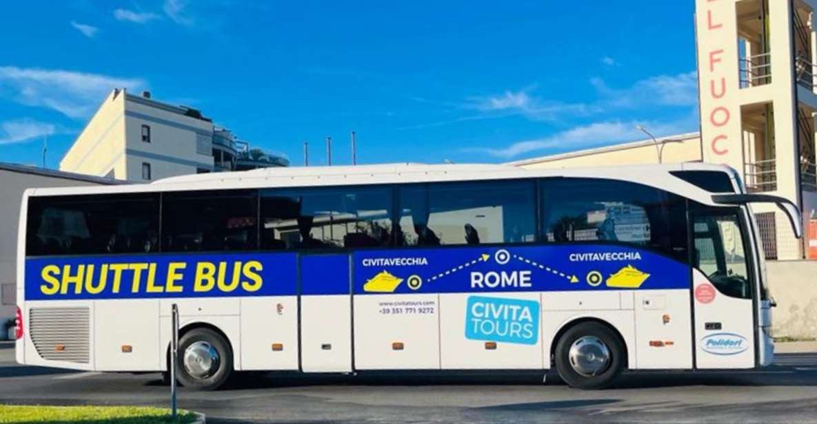 civitavecchia cruise port bus