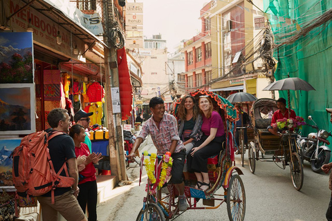 Katmandu vid solnedgången: Utforska staden med en rickshawSmågruppstur