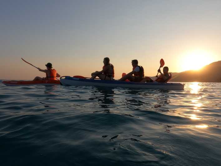 Guided Kayak Tour at Villasimius in the Marine Reserve