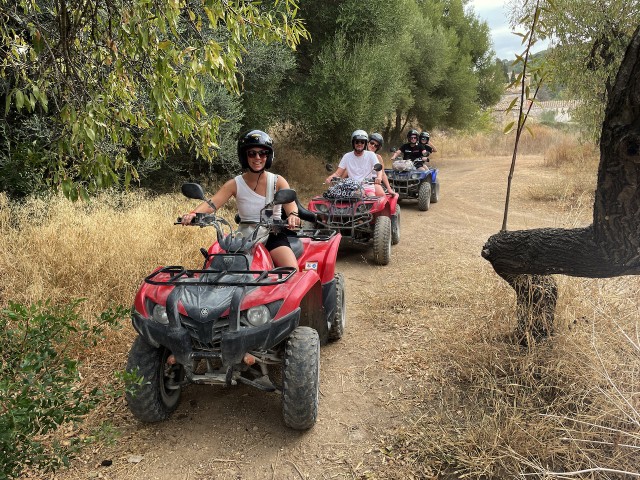 Visit Andratx Guided Quad Sightseeing Tour in Palma de Mallorca
