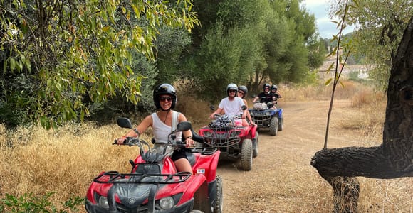 Andratx: Geführte Quad Sightseeing Tour