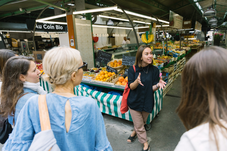 Paris : Visite culinaire à pied dans le MaraisParis : Dégustation de plats et de vins à pied dans le Marais