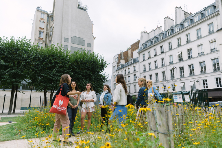 París: Tour a pie de degustación de comida y vino en Le MaraisParís: Degustación de comida y vino a pie por Le Marais