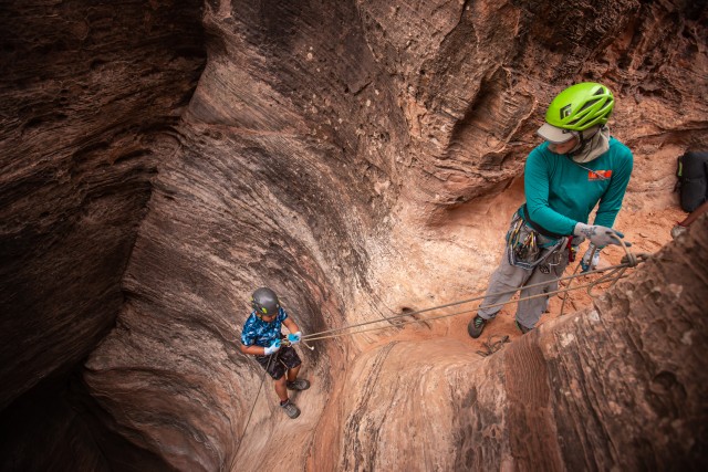 Visit From Utah 5-hour Canyoneering Experience Small Group Tour in Winchester Hills, Utah