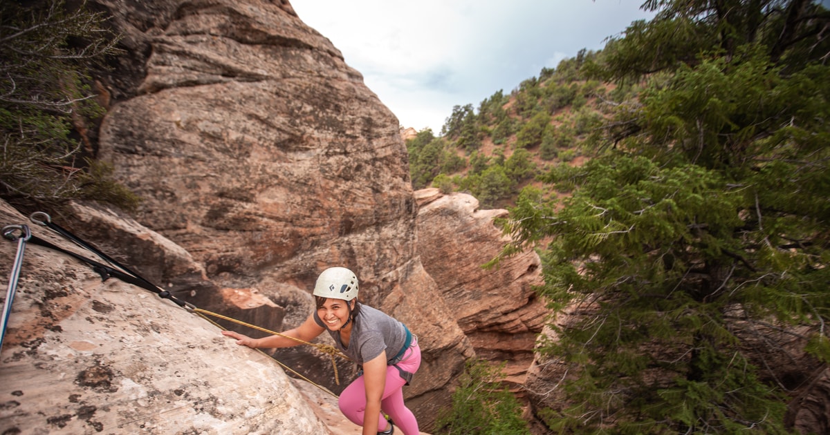 Springdale HalfDay Canyoneering and Climbing Adventure GetYourGuide