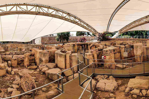 Malta: Prehistoric Temples, Limestone Heritage & Blue Grotto With Italian-Speaking Guide