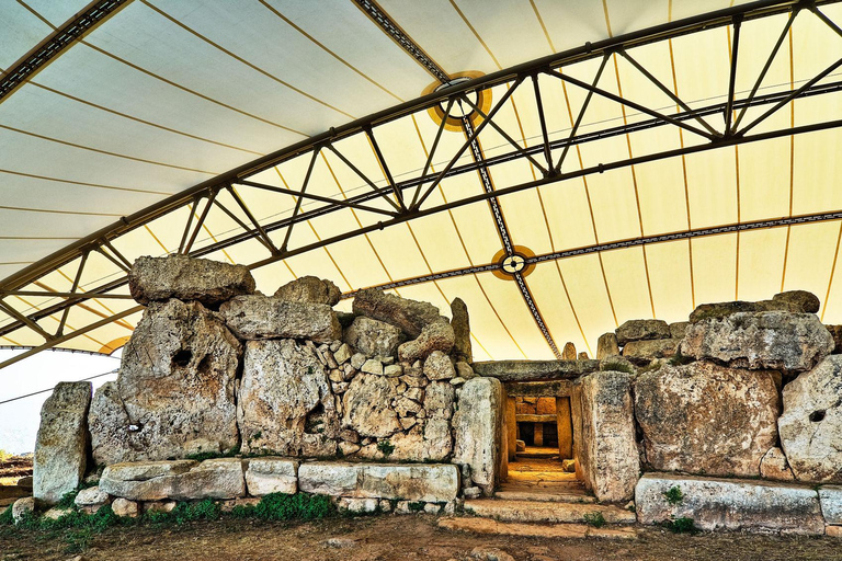 Malta: Prehistoric Temples, Limestone Heritage & Blue Grotto With Italian-Speaking Guide