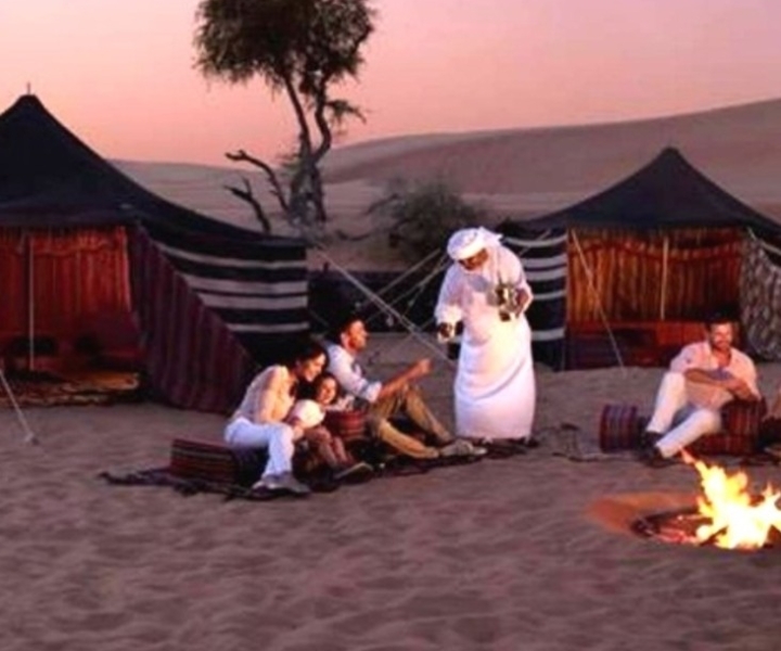 Szarm el-Szejk: pojazd terenowy i namiot beduiński z kolacją z grilla i pokazem