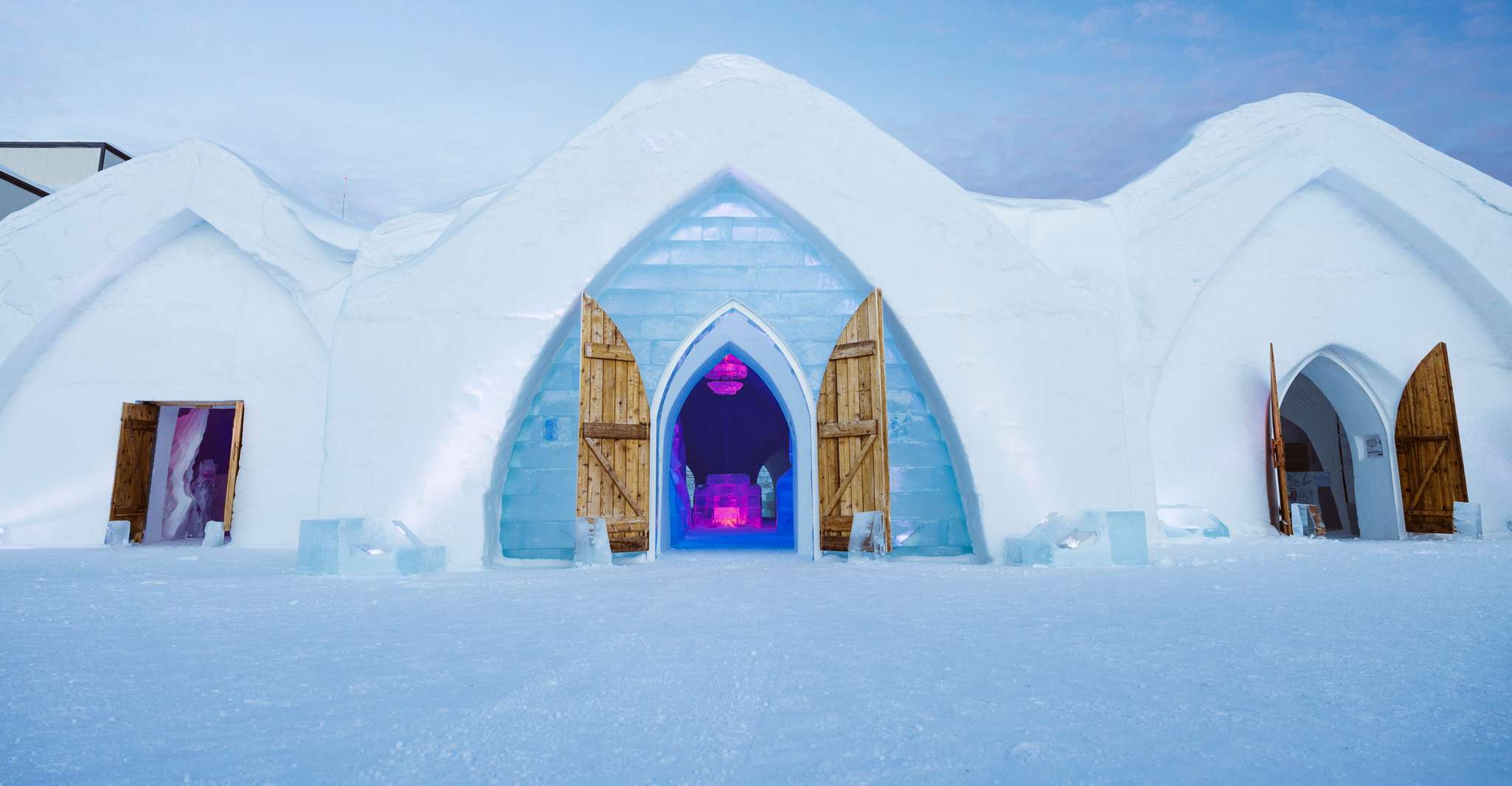 Saint-Gabriel-de-Valcartier, Eintrittskarte Hotel de Glace - Hizvo