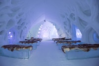 Saint-Gabriel-de-Valcartier, Hotel de Glace Bilhete de entrada - Hizvo