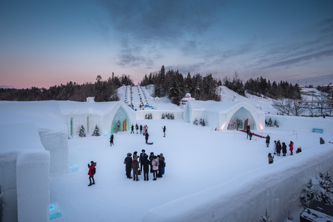 Quebec City: Hôtel de Glace (ice hotel) VisitQuebec City: Hotel de Glace Ice Hotel Visit