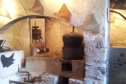 Santorini: tour guiado del vino con recogida y refrigeriosTour privado