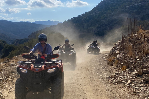 Creta: Safari in quad con esplorazione della città fantasma