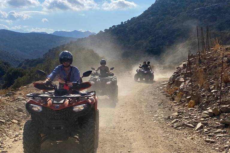 Creta: Safari in quad con esplorazione della città fantasma