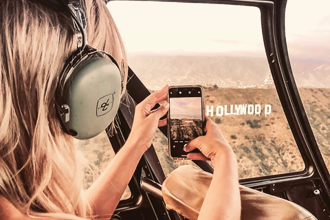 Beverly Hills and Hollywood: Helicopter Tour Private Helicopter Tour for 1-3 Passengers