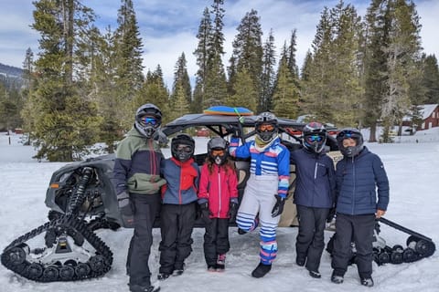 Oakhurst: Guided Sierra National Forest Snow UTV or ATV Tour