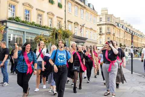 Bath: piesza wycieczka z przewodnikiem po Silent Disco